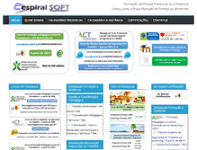 Tablet Screenshot of espiralsoft.pt